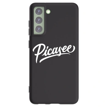 Picasee silikonový černý obal pro Samsung Galaxy S21 FE 5G - Picasee - old logo - white
