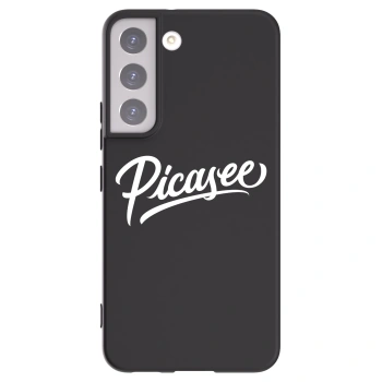 Picasee silikonový černý obal pro Samsung Galaxy S22 5G - Picasee - old logo - white
