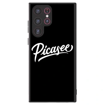 Picasee ULTIMATE CASE pro Samsung Galaxy S22 Ultra 5G - Picasee - old logo - white