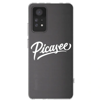 Picasee silikonový průhledný obal pro Xiaomi Redmi Note 11 Pro 5G - Picasee - old logo - white