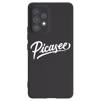 Picasee silikonový černý obal pro Samsung Galaxy A53 5G A536 - Picasee - old logo - white
