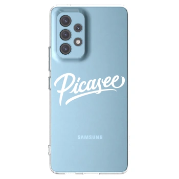 Picasee silikonový průhledný obal pro Samsung Galaxy A53 5G A536 - Picasee - old logo - white