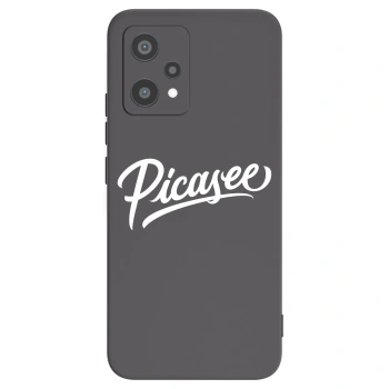 Picasee silikonový černý obal pro Realme 9 Pro 5G - Picasee - old logo - white