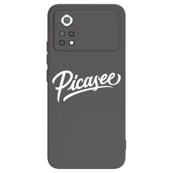 Picasee silikonový černý obal pro Xiaomi Poco X4 Pro 5G - Picasee - old logo - white