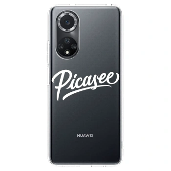 Picasee silikonový průhledný obal pro Huawei Nova 9 SE - Picasee - old logo - white
