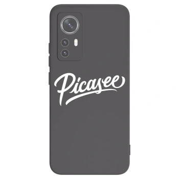 Picasee silikonový černý obal pro Xiaomi 12 - Picasee - old logo - white