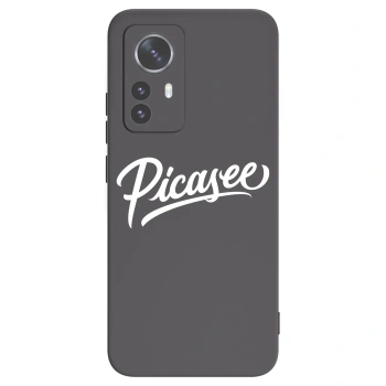 Picasee silikonový černý obal pro Xiaomi 12 Pro - Picasee - old logo - white