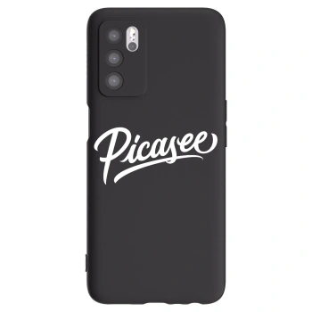 Picasee silikonový černý obal pro OPPO A16s - Picasee - old logo - white
