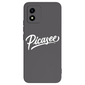 Picasee silikonový černý obal pro Vivo Y01 - Picasee - old logo - white