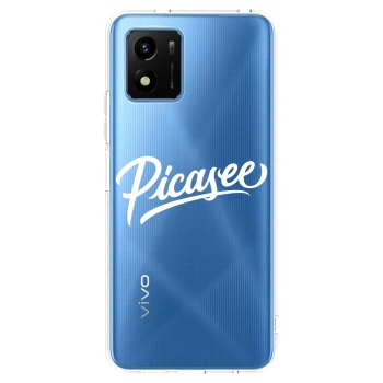 Picasee silikonový průhledný obal pro Vivo Y01 - Picasee - old logo - white