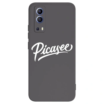 Picasee silikonový černý obal pro Vivo Y52 5G - Picasee - old logo - white