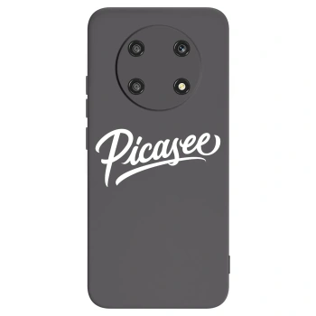 Picasee silikonový černý obal pro Honor Magic4 Lite 5G - Picasee - old logo - white