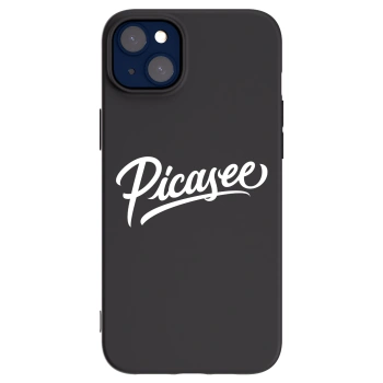 Picasee silikonový černý obal pro Apple iPhone 14 Plus - Picasee - old logo - white