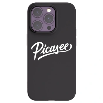 Picasee silikonový černý obal pro Apple iPhone 14 Pro - Picasee - old logo - white