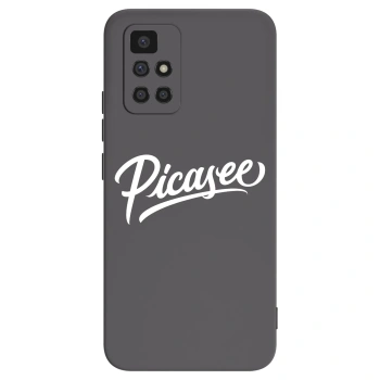Picasee silikonový černý obal pro Xiaomi Redmi 10 (2022) - Picasee - old logo - white