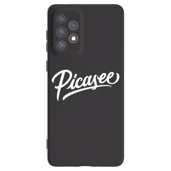 Picasee silikonový černý obal pro Samsung Galaxy A73 5G - Picasee - old logo - white