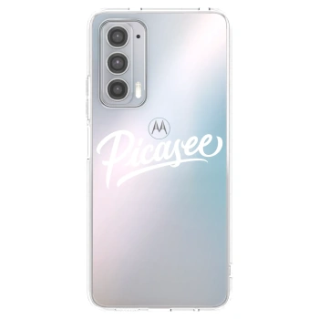 Obal pro Motorola Edge 20 - Picasee - old logo - white