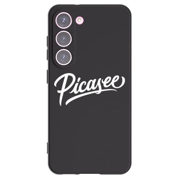 Picasee silikonový černý obal pro Samsung Galaxy S23 5G - Picasee - old logo - white
