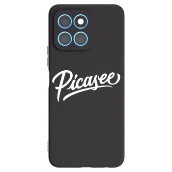 Picasee silikonový černý obal pro Honor X8 5G - Picasee - old logo - white