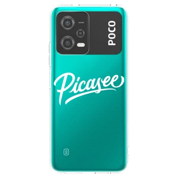 Picasee silikonový průhledný obal pro Xiaomi Poco X5 - Picasee - old logo - white