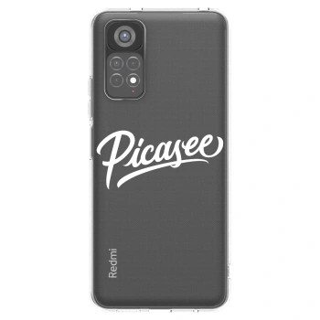 Picasee silikonový průhledný obal pro Xiaomi Redmi Note 11S 5G - Picasee - old logo - white
