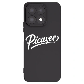 Picasee silikonový černý obal pro Honor X8a - Picasee - old logo - white