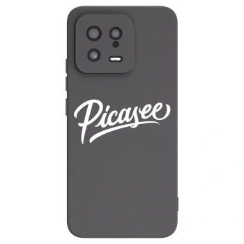 Picasee silikonový černý obal pro Xiaomi 13 - Picasee - old logo - white