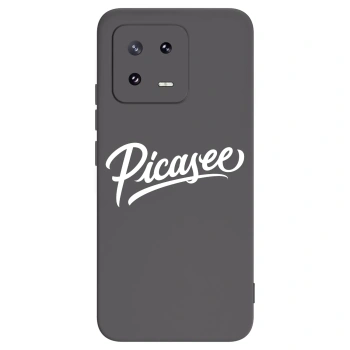 Picasee silikonový černý obal pro Xiaomi 13 Pro - Picasee - old logo - white