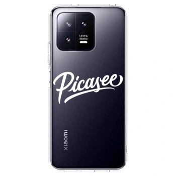 Picasee silikonový průhledný obal pro Xiaomi 13 Pro - Picasee - old logo - white
