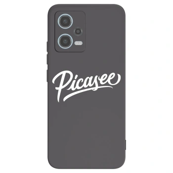 Picasee silikonový černý obal pro Xiaomi Redmi Note 12 5G - Picasee - old logo - white