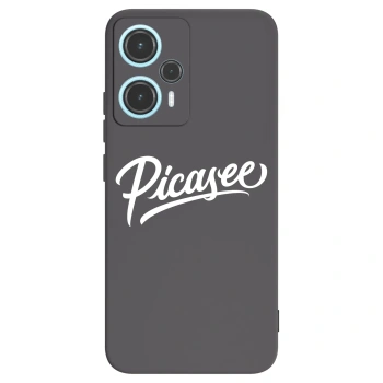 Picasee silikonový černý obal pro Xiaomi Poco F5 - Picasee - old logo - white