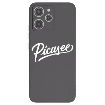 Picasee silikonový černý obal pro Xiaomi Redmi 12 4G - Picasee - old logo - white