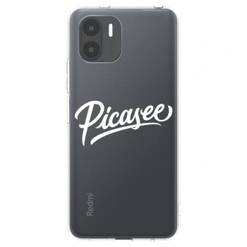 Picasee silikonový průhledný obal pro Xiaomi Redmi A2 - Picasee - old logo - white