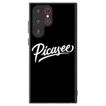 Picasee ULTIMATE CASE PowerShare pro Samsung Galaxy S22 Ultra 5G - Picasee - old logo - white