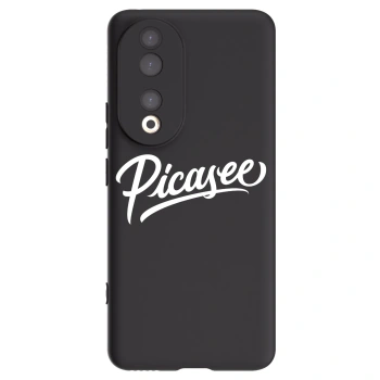 Picasee silikonový černý obal pro Honor 90 5G - Picasee - old logo - white