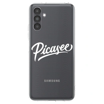 Picasee silikonový průhledný obal pro Samsung Galaxy A04s A047F - Picasee - old logo - white