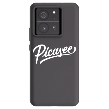 Picasee silikonový černý obal pro Xiaomi 13T - Picasee - old logo - white
