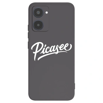 Picasee silikonový černý obal pro Realme 10 4G - Picasee - old logo - white