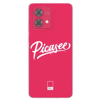 Picasee silikonový průhledný obal pro Motorola Moto G84 5G - Picasee - old logo - white