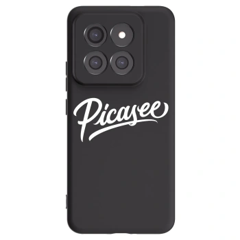 Picasee silikonový černý obal pro Xiaomi 14 Pro - Picasee - old logo - white
