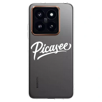 Picasee silikonový průhledný obal pro Xiaomi 14 Pro - Picasee - old logo - white