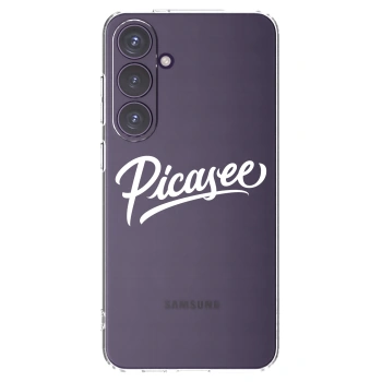 Picasee silikonový průhledný obal pro Samsung Galaxy S24+ S926B 5G - Picasee - old logo - white