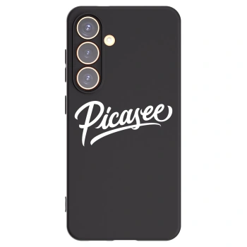 Picasee silikonový černý obal pro Samsung Galaxy S24 S921B 5G - Picasee - old logo - white