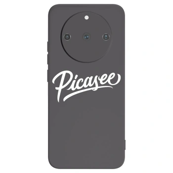 Picasee silikonový černý obal pro Realme 11 Pro+ - Picasee - old logo - white