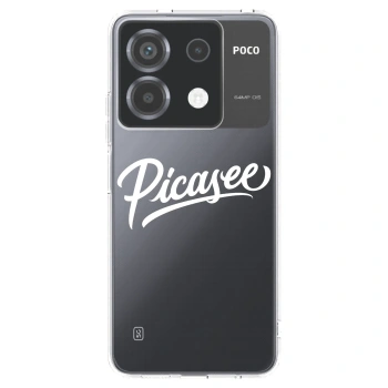 Picasee silikonový průhledný obal pro Xiaomi Poco X6 - Picasee - old logo - white