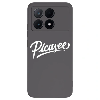 Picasee silikonový černý obal pro Xiaomi Poco X6 Pro - Picasee - old logo - white