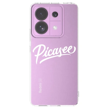 Picasee silikonový průhledný obal pro Xiaomi Redmi Note 13 Pro 5G - Picasee - old logo - white