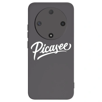 Picasee silikonový černý obal pro Honor Magic6 Lite 5G - Picasee - old logo - white