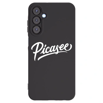Picasee silikonový černý obal pro Samsung Galaxy A25 A256B 5G - Picasee - old logo - white