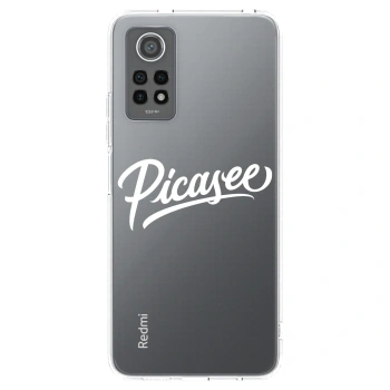 Picasee silikonový průhledný obal pro Xiaomi Redmi Note 12 Pro 4G - Picasee - old logo - white